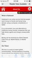 1 Schermata Hadassah Money Transfer