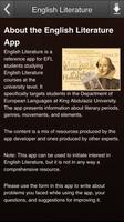 English Literature Cartaz
