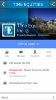 Time Equities Inc. imagem de tela 2