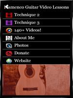 Flamenco Guitar Video Lessons screenshot 1