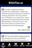 برنامه‌نما BiblePlan.us عکس از صفحه
