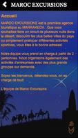 MAROC EXCURSIONS Affiche