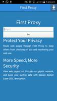 First Proxy syot layar 1