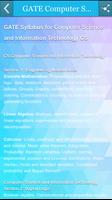 GATE Computer Science and IT poster