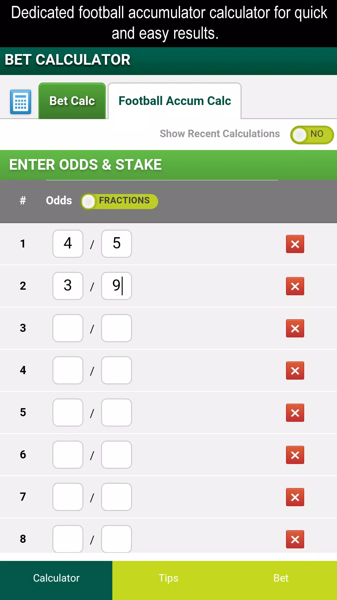 Descarga de APK de Bet Odds Calculator with Tips para Android