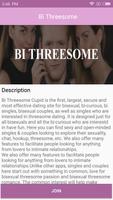 Threesome Dating: Bi Threesome Finder Chat & Meet capture d'écran 1