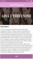 Threesome Dating: Bi Threesome Finder Chat & Meet captura de pantalla 2