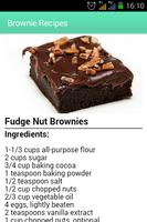 Brownie Recipes capture d'écran 2