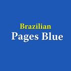 Brazilian Pages Blue Zeichen