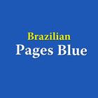 Brazilian Pages Blue icône