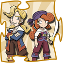 Jake & Elena in Monkey Island APK