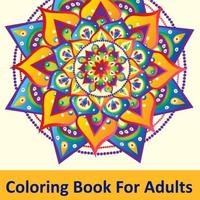 Adult Free Coloring Book : Adult Coloring Book App پوسٹر