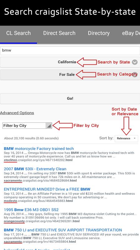 Search Craigslist Nationally For Cars Search Craigslist Nationally For Cars