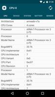 CPU-X ภาพหน้าจอ 1