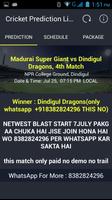 Cricket Prediction Live screenshot 1