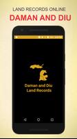Daman & Diu Land Records Affiche