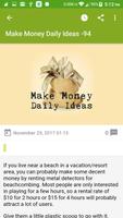 Make Money Daily Ideas capture d'écran 2