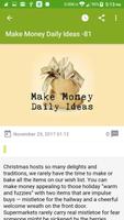Make Money Daily Ideas capture d'écran 3