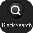 Black Search Bar for Google icon