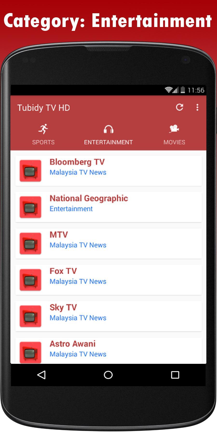 Tubidy TV - Movies for Android - APK Download