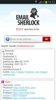 Email Search by EmailSherlock captura de pantalla 2