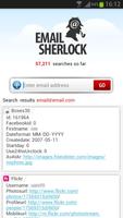 Email Search by EmailSherlock capture d'écran 2