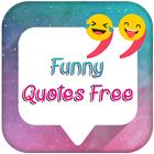 Funny Quotes Free icône