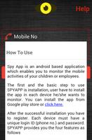 برنامه‌نما Spy App عکس از صفحه