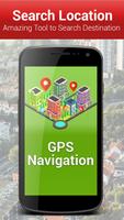 GPS Maps And Navigation World Map 3D Route Planner Cartaz