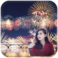 Firework Photo Frame
