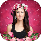 Flower Crown Photo Editor أيقونة