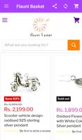 Flaunt Basket - Online Designer Silver Jewellery captura de pantalla 1