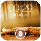 Autumn lock screen أيقونة