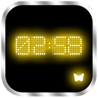 آیکون‌ Glow Butterfly Lock Screen