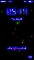 Neon Firefly Lock Screen Cartaz