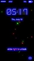 Neon Firefly Lock Screen Plakat