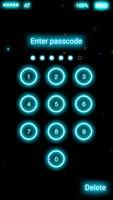 Neon Firefly Lock Screen Screenshot 2