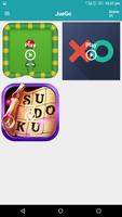 JueGO | Tic-Tac-Toe, Snake, Sudoku & many more постер