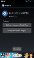 Gestor SIM Card poster