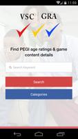 VSC Rating Board: Games Search Affiche