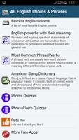 All English Idioms & Proverbs Screenshot 1