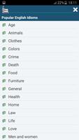 All English Idioms & Proverbs Screenshot 2