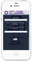 Social Image Redirect App स्क्रीनशॉट 1