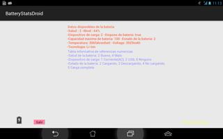 Battery stats droid Ekran Görüntüsü 2