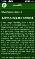 Poster Kelly's Steak & Seafood