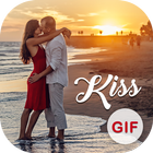 Kiss GIF ícone