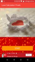 Poster Love Calculator Prank