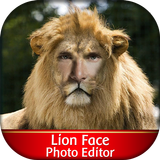 Lion Face Photo Editor أيقونة