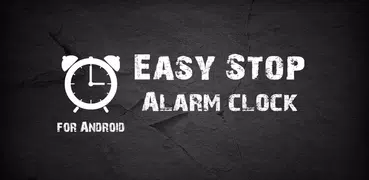 Easy Stop - Alarm clock free