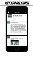 My Cricket Forum - MCF Affiche